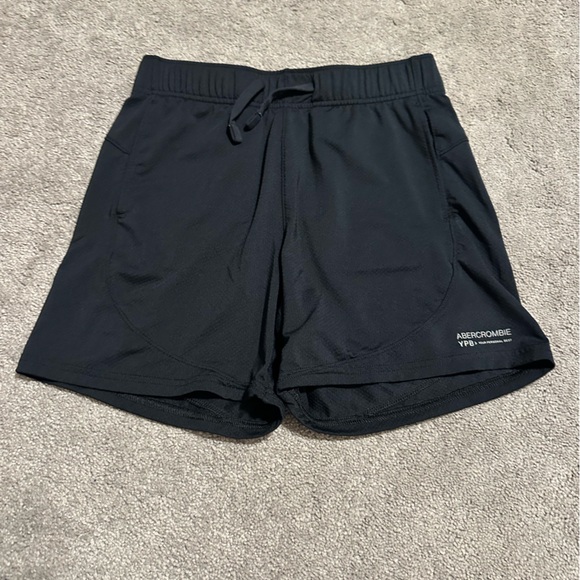 2 Pairs - Abercrombie YPB Athletic Shorts - Black/Blue - Picture 2 of 7